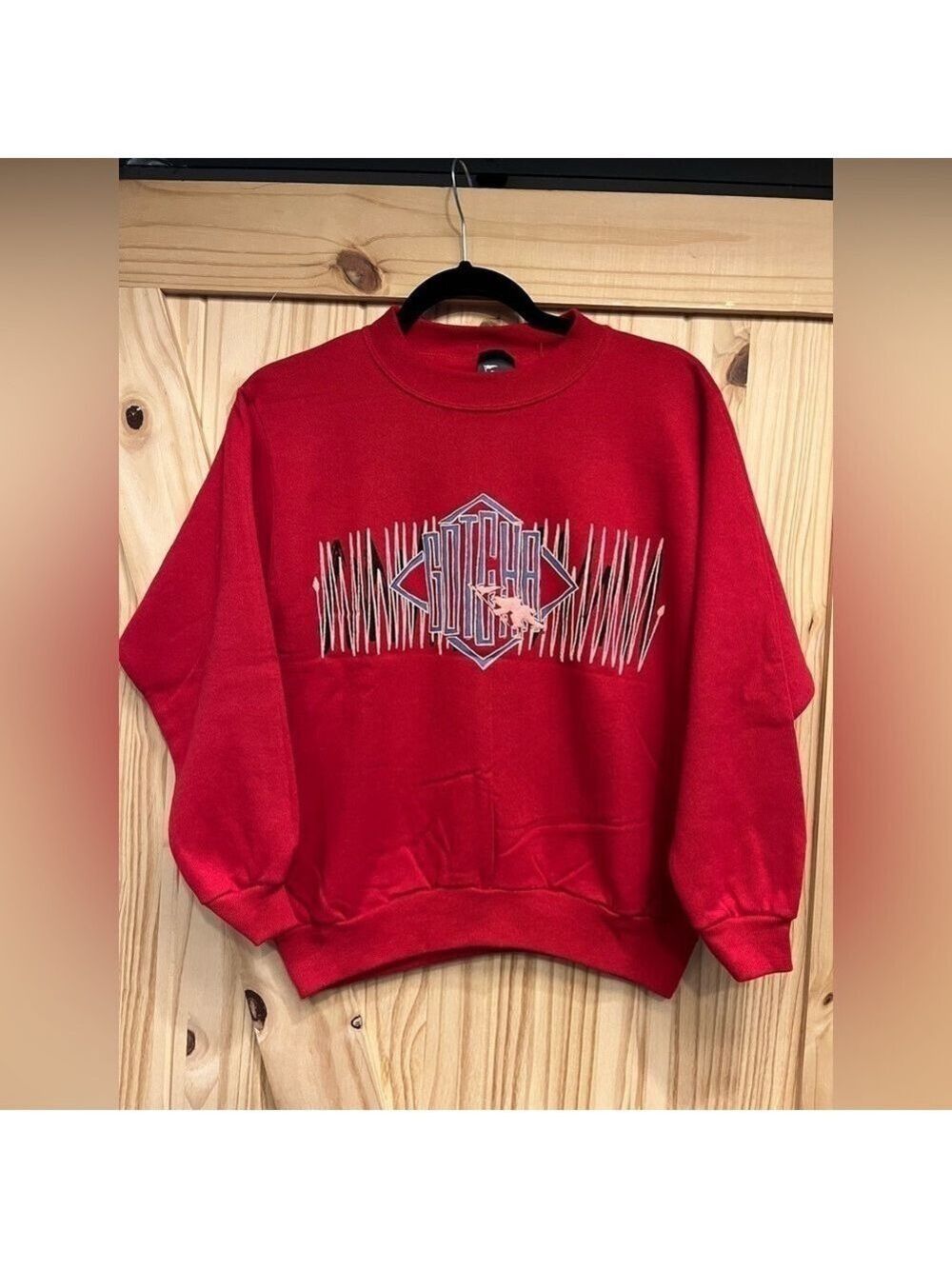 Vintage - Gotcha Retro Classic Graphic Streetwear Sweatshirt 1990 - Made in USA